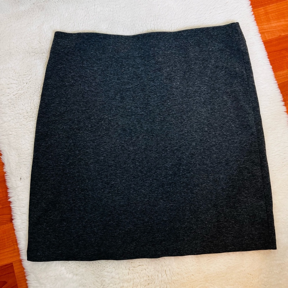 Old Navy Heather Gray Ponte Pencil Skirt